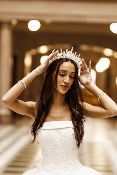 A quinceanera photo of a girl in Hartford, CT