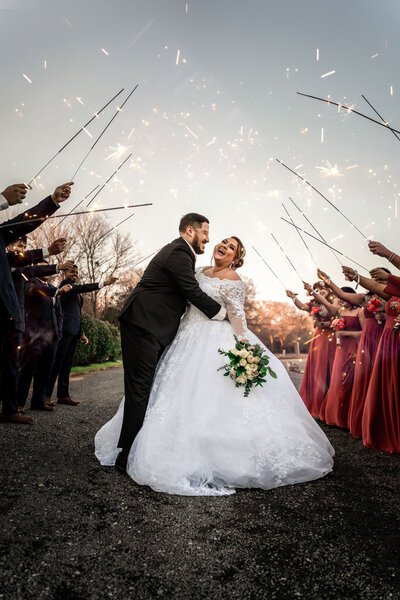 Elegant wedding photography showcasing love stories in Houston by Leo Spin