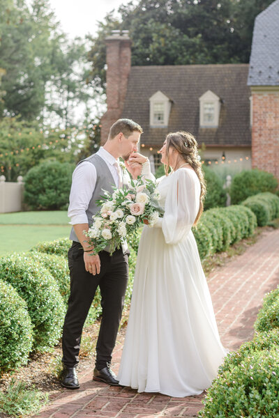Summer wedding at the Historic Seven Springs  in Manquin, Virginia
