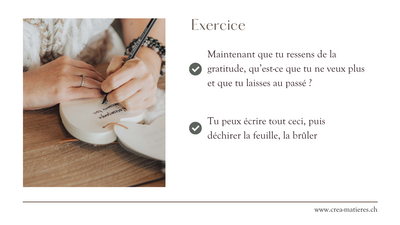 Photo de pages volantes représentant une check liste