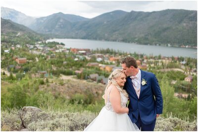 Wedding at grand lake lodge Colorado