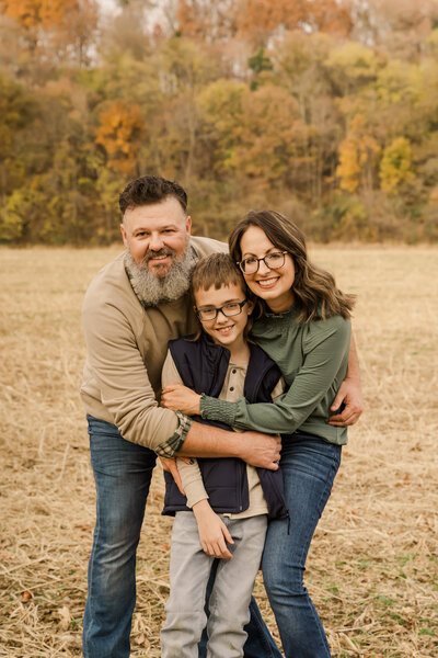 Family Portrait Taken By Bowling Green Kentucky Family Photographer