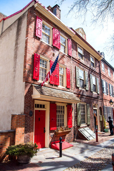 Elfreth's Alley in Philadelphia