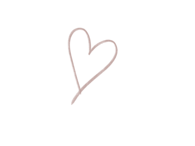 Branding pink heart