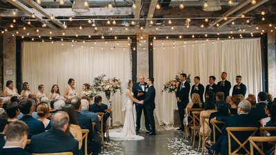 a couple gets married in Baltimore maryland