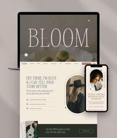 Superhero Design Co Showit Website Templates