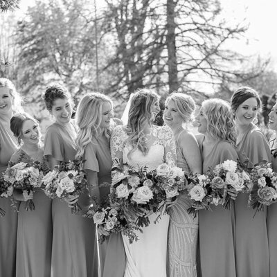 Bret and Brandie Evansville Owensboro Weddings Black and White Gallery29