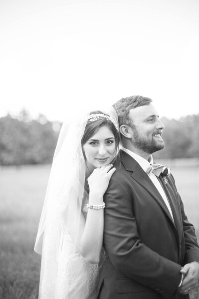 Ramsey on her wedding day