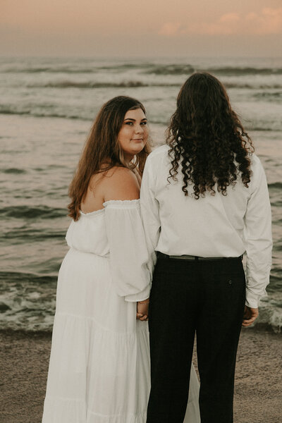 Beautiful Vilano beach Florida elopement