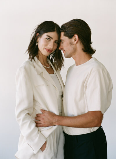 In-studio engagement photography session in downtown Los Angeles - 6