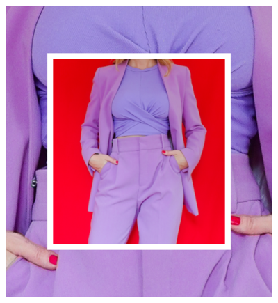 style-poker-creative-styling-ideas-sustainable-fashion-product-women-fashion-purple-and-red-combo-suit-nail-varnish