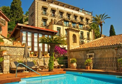 Villa Carlotta is located in Taormina, Sicily and is part of Small Luxury Hotels