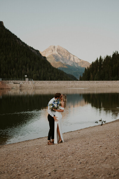 Salt Lake City Tibble Creek Utah Elopement
