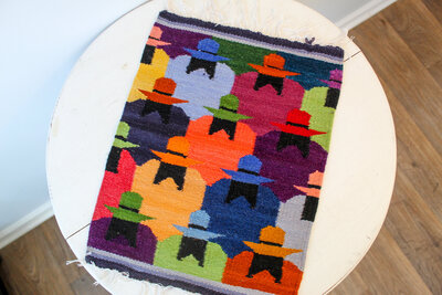 TE Inventory-Aztec Placemats People Pattern 079