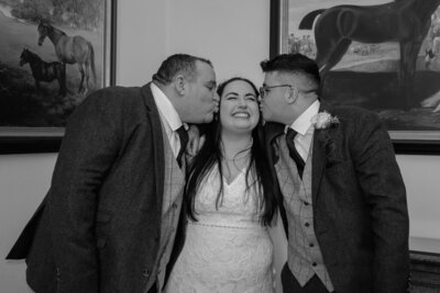 Intimate Bakewell ceremony captured by Nostalgia Wedding Photography