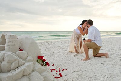 surprise proposal on 30a in Watercolor