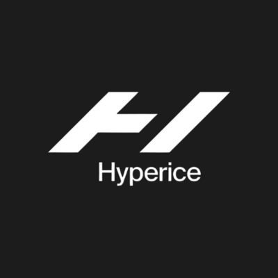 Hyperice brand logo symbolizing performance-driven recovery tools for athletes.