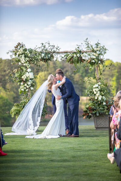 Wedding Ceremony at Piedmont Driving Club