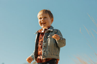 Family fall photos at Assiniboine Park