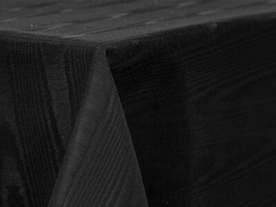 Bengaline Moire - Black 833
