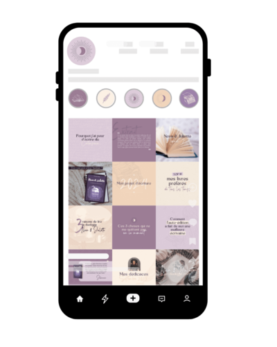 kit de visuels 100% personnalisés pour te démarquer sur Instagram