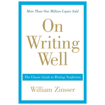 On Writing Well book cover