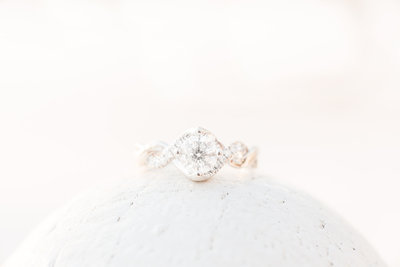 Purple and white orchids in bridal bouquets