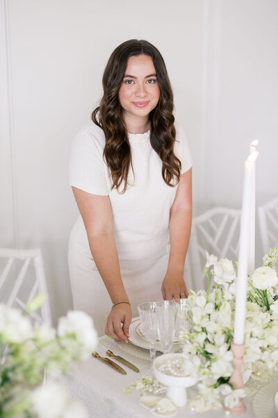 woman smiling