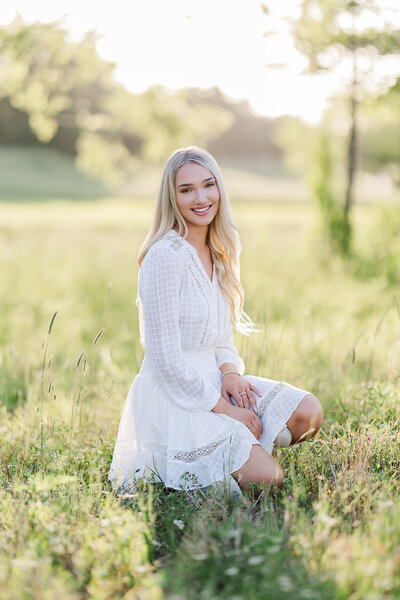 Professional headshot of fair haired lady 