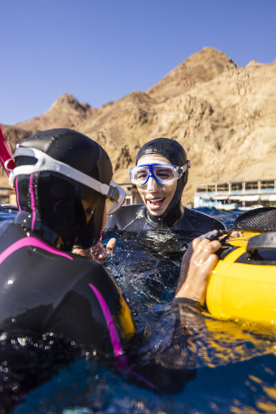 Ilaria Bosi coaching her student