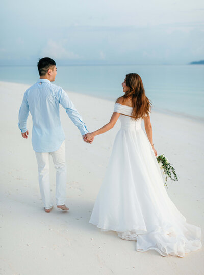 Beach Wedding Photos Philippines Cuyo Island
