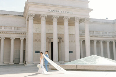 ELEGANT SUMMER WEDDING AT THE LEGION OF HONOR MUSEUM SAN FRANCISCO CA