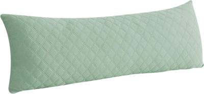 green cooling body pillow