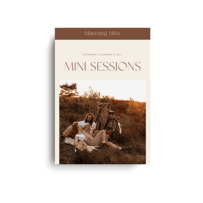 Minisessie email template voor fotografen