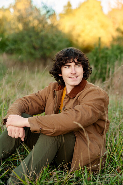 Iron Mountain Senior Photography session in the Upper Peninsula