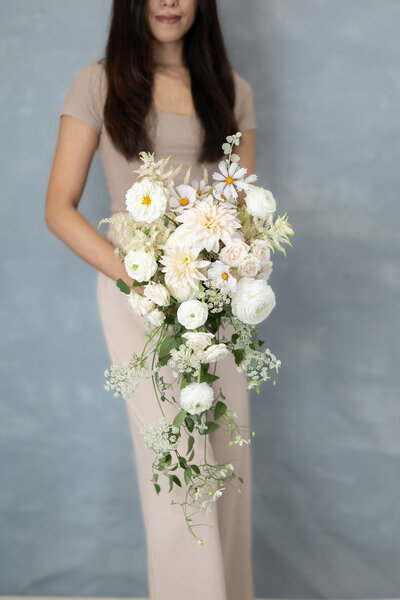 Free training video of cascading bouquet