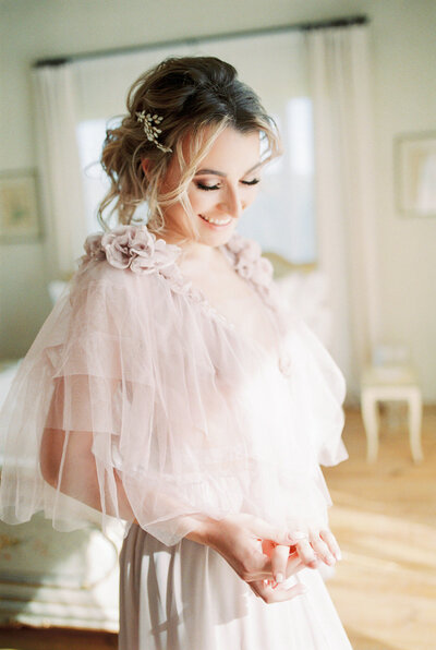 Bride at deux belletes guest house