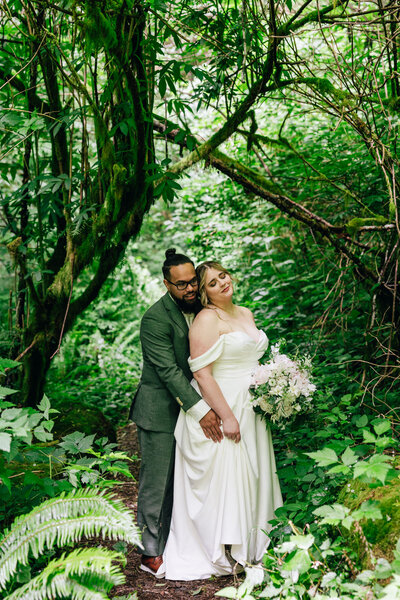 Oregon-Coast-Elopement-Photographer-Rainforest-Neskowin