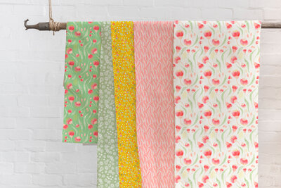 bush-gum-blossoms-hanging-fabric