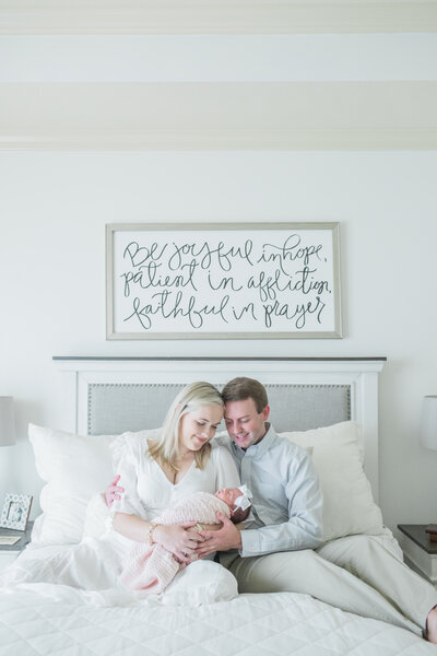 The Remley Family | A Lifestyle Newborn Session In Madison, Mississippi