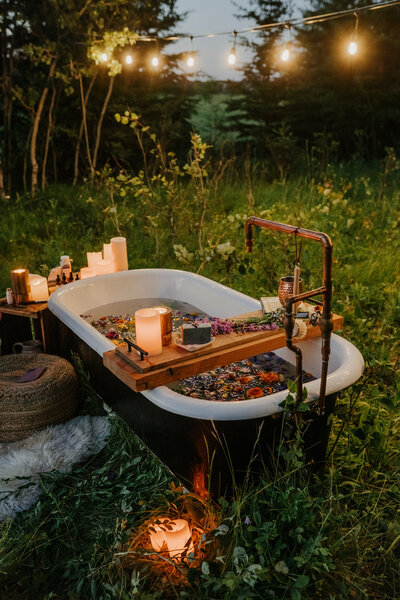 Forest Bath Prairie Soap Shack Branding Session