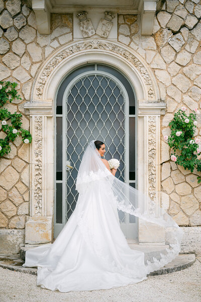 Couple at Wedding in Italy