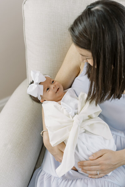 in-home nursery newborn photo