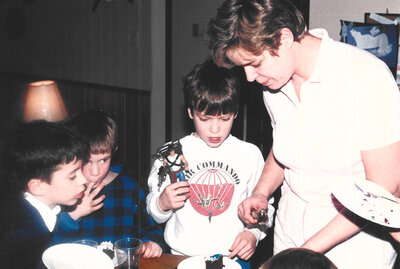 Brent Ray Fraser Birthday Party 1987 (Age 8)