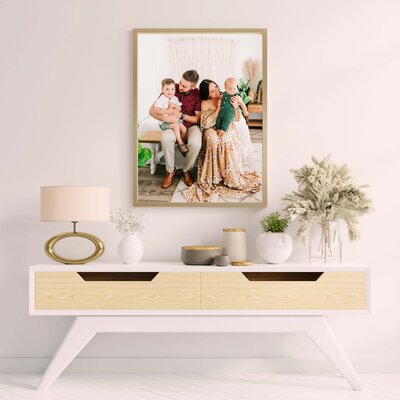 framed family pictures above dresser captured by Springfield MO family photographer Jessica Kennedy of The XO Photography