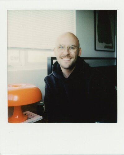 poloroid photo of minneapolis photographer tom thornton