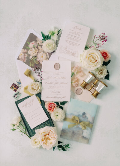 A photo of a luxury flat lay at Venue3Two