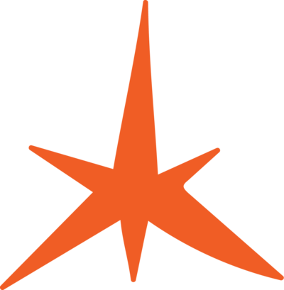 Orange Star Graphic for branding
