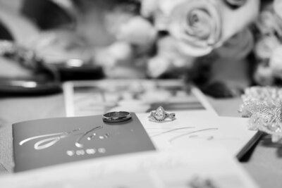 Ring photo from St. Augustine Wedding at Fountain of Youth | Wedding Photographer for Elegant weddings