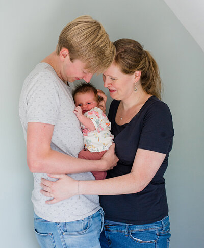newbornfotograaf hoorn ouders